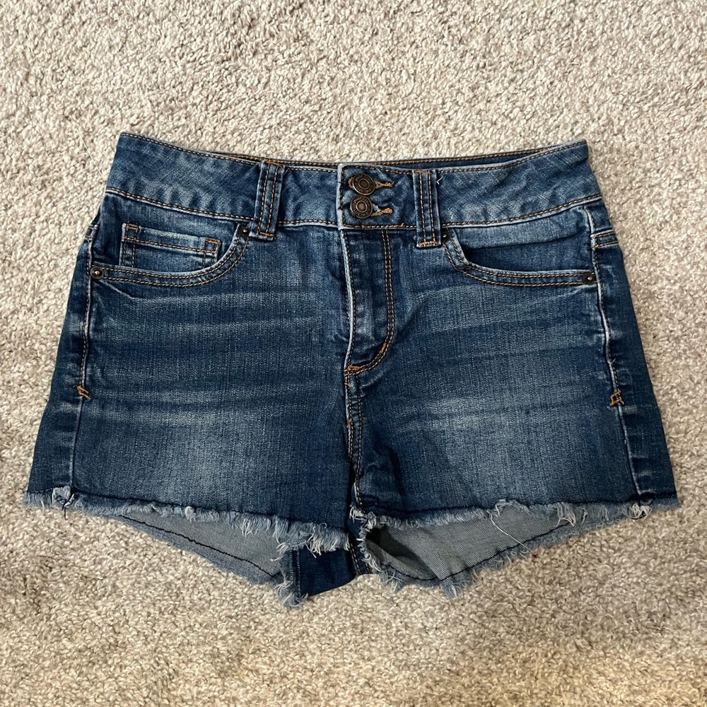 Mudd FLX Stretch Blue Jean Shorts